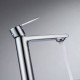 Μπαταρία νιπτήρα Orabella Elegance 10242 Chrome (Χρωμέ) Τετραγωνισμένη Ύψους 18,8 εκ.